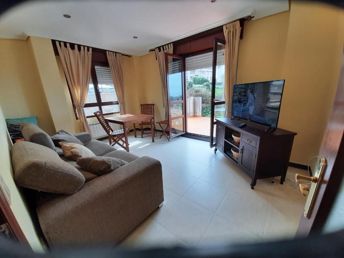 Con Vistas Al Mar Y Aparcamiento Gratis Appartement Suances Buitenkant foto