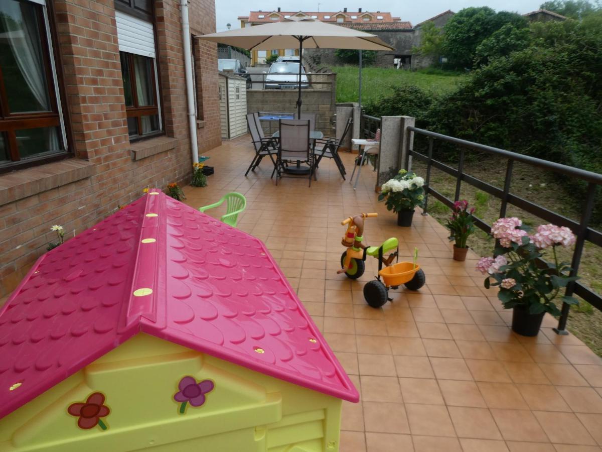 Con Vistas Al Mar Y Aparcamiento Gratis Appartement Suances Buitenkant foto